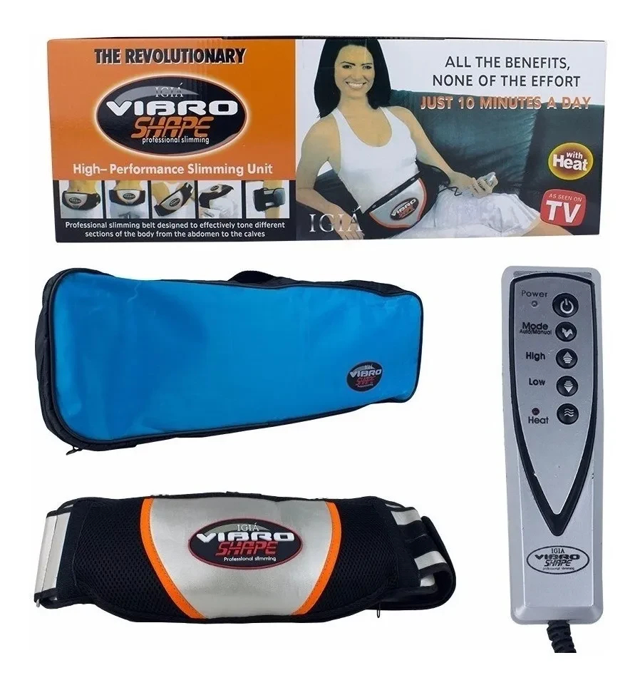 Cinturón Vibro Shape Termo Reductora